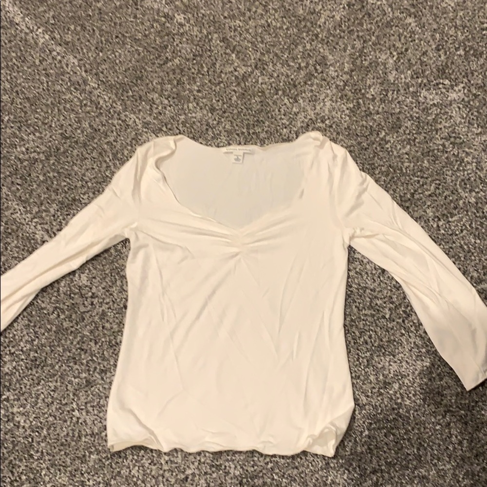 Banana Republic stretch 3/4 sleeve top